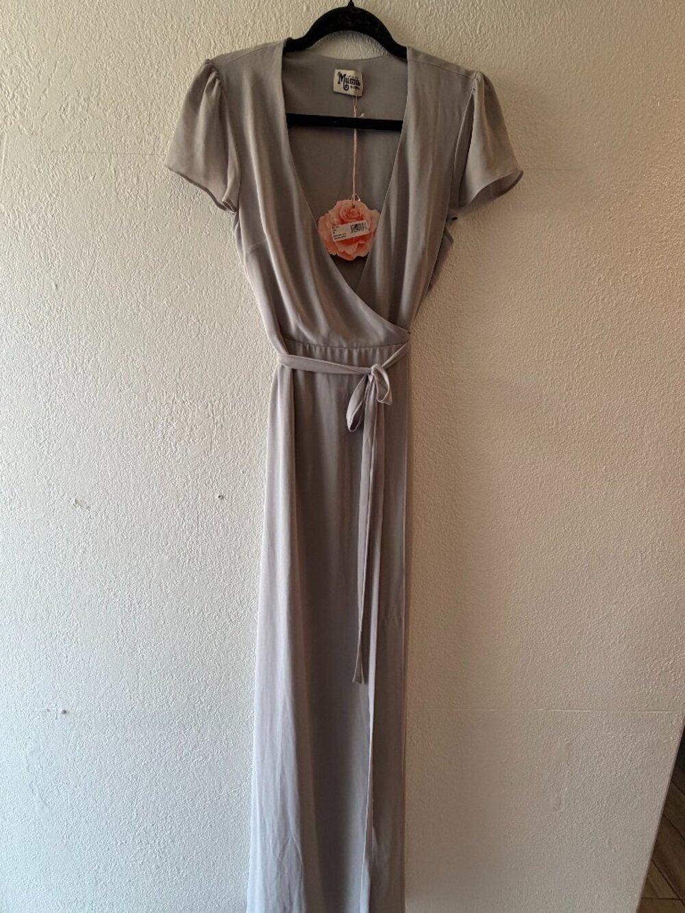NWT Show Me Your MuMu Noelle Wrap Dress Wedding Bridesmaid X-Small